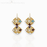 Crystal Filigree - Earrings